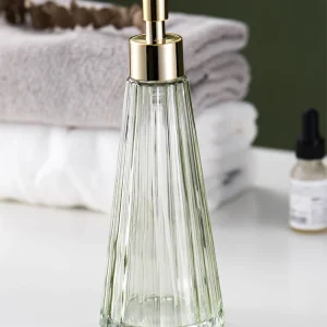 distributeur savon vert liquide